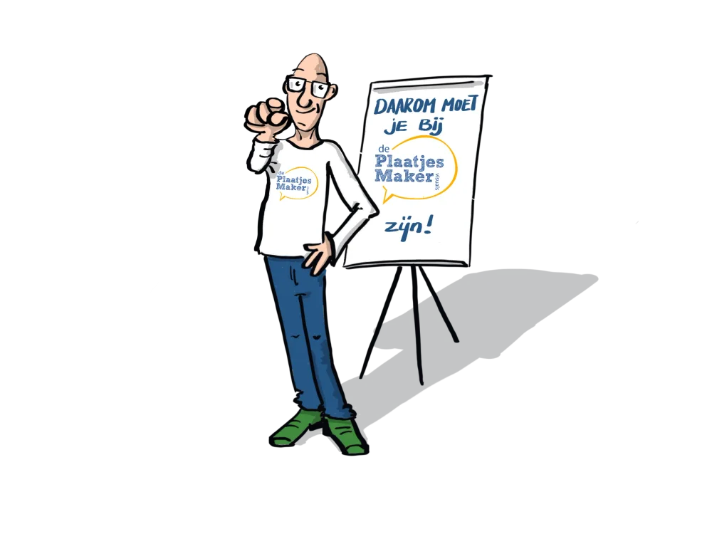 Getekende Ron bij een flip-over: daarom moet je bij de Plaatjesmaker zijn!